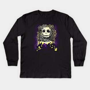 King Of Nightmares Kids Long Sleeve T-Shirt